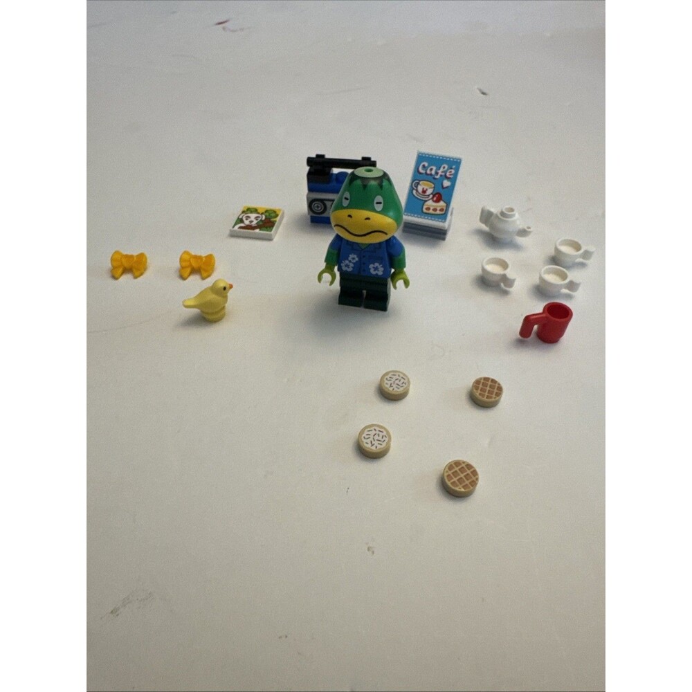LEGO Animal Crossing Kapp’n Minifigure Turtle Sailor 77048 Accessories Lot Radio
